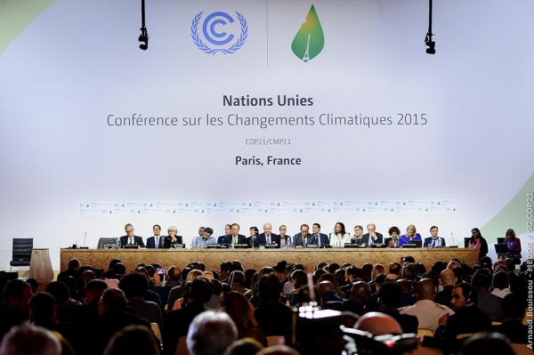 2015년 프랑스 파리에서 열린 기후변화협약 당사국총회에서 파리협정을 채택했다.