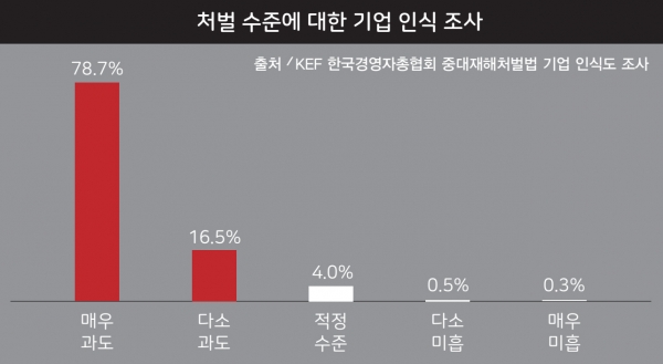 출처 / KEF 한국경영자총협회 중대재해처벌법 기업 인식도 조사